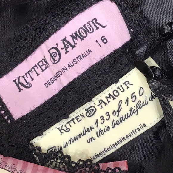 Kitten D’Amour Bossa Nova red roses midi dress NWT 16 - Picture 11 of 16